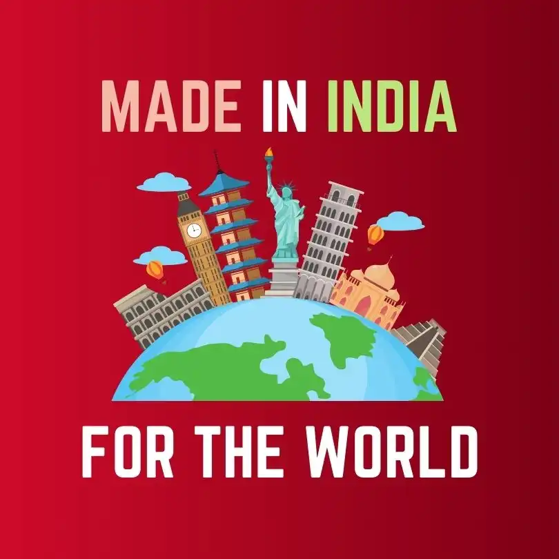 Made In India Icon For About Us Page